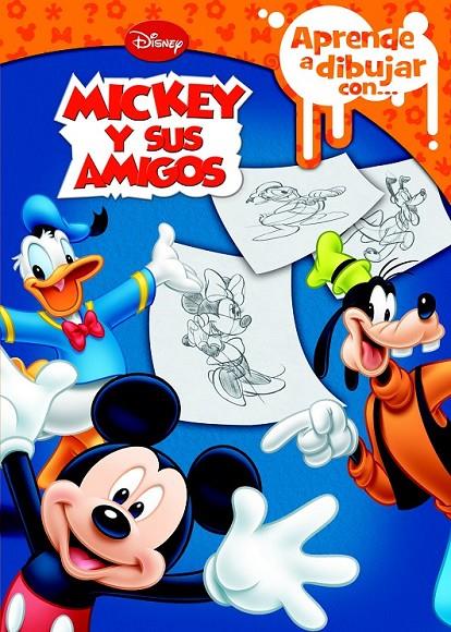 APRENDE A DIBUJAR CON MICKEY Y SUS AMIGOS | 9788499513492 | DISNEY | Librería Castillón - Comprar libros online Aragón, Barbastro