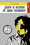 QUIEN SE ACUERDA DE DAVID FOENKINOS ? | 9788489624542 | FOENKINOS, DAVID | Librería Castillón - Comprar libros online Aragón, Barbastro