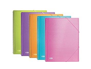 CARPETA FUNDAS ELBA URBAN A4 ESPIRAL 40 FUNDAS PP TRANSPARENTE COLORES SURTIDOS | 3045050376610 | Librería Castillón - Comprar libros online Aragón, Barbastro