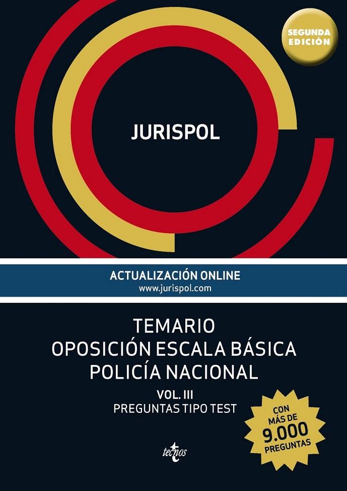 Temario oposición escala básica policía nacional | 9788430965380 | Jurispol | Librería Castillón - Comprar libros online Aragón, Barbastro