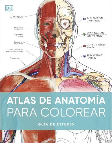 Atlas de anatomía para colorear | 9780241703090 | DK | Librería Castillón - Comprar libros online Aragón, Barbastro