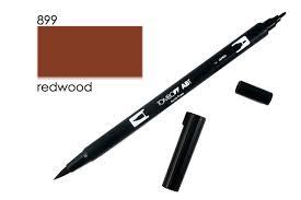 ROTULADOR TOMBOW DUAL BRUSH COLOR REDWOOD ABT 899 | 4901991902143 | Librería Castillón - Comprar libros online Aragón, Barbastro