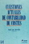 Cuestiones actuales de contabilidad de costes | 9788448101701 | Sáez Torrecilla, Ángel | Librería Castillón - Comprar libros online Aragón, Barbastro