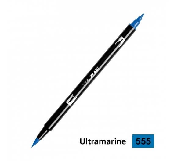 ROTULADOR TOMBOW DUAL BRUSH COLOR ULTRAMARINE 555 | 4901991901740 | Librería Castillón - Comprar libros online Aragón, Barbastro