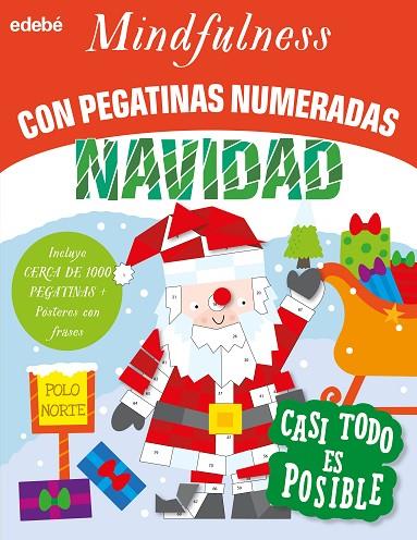 MINDFULNESS CON PEGATINAS NUMERADAS: NAVIDAD | 9788468370811 | Robertson, Eve / Abbott, Simon | Librería Castillón - Comprar libros online Aragón, Barbastro