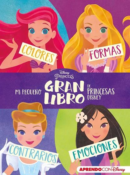 Mi pequeño GRAN libro de Princesas Disney (Aprendo con Disney) | 9788417630836 | Disney, | Librería Castillón - Comprar libros online Aragón, Barbastro