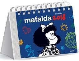 2018 CALENDARIO MAFALDA DE ESCRITORIO AZUL | 7798071445082 | Librería Castillón - Comprar libros online Aragón, Barbastro