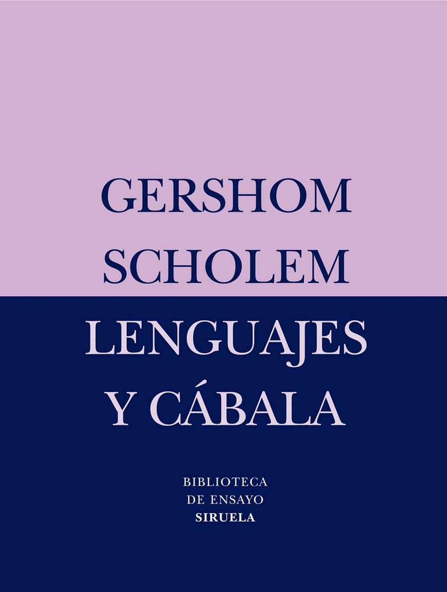 LENGUAJES Y CABALA | 9788478449439 | SCHOLEM, GERSHOM | Librería Castillón - Comprar libros online Aragón, Barbastro