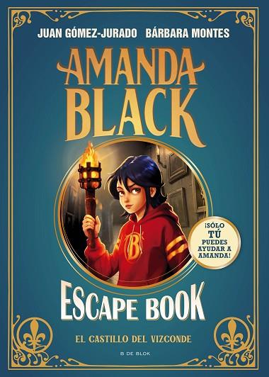 Amanda Black - Escape Book: El castillo del Vizconde | 9788410269064 | Gómez-Jurado, Juan/Montes, Bárbara | Librería Castillón - Comprar libros online Aragón, Barbastro