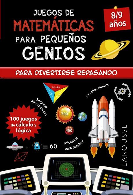 Juegos de matemáticas para pequeños genios 8-9 años | 9788418473135 | Quénée, Mathieu | Librería Castillón - Comprar libros online Aragón, Barbastro