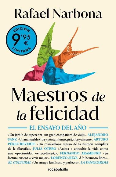 Maestros de la felicidad (Campaña de verano edición limitada) | 9788410197060 | Narbona, Rafael | Librería Castillón - Comprar libros online Aragón, Barbastro