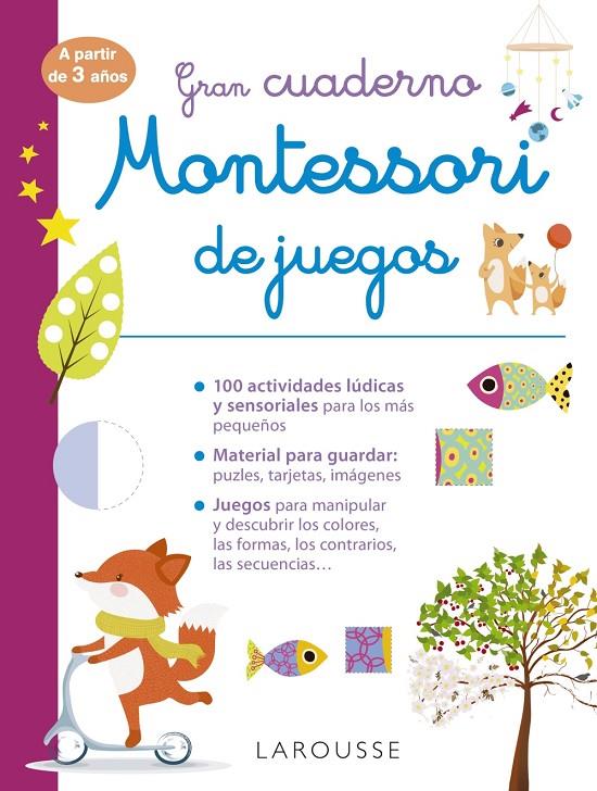 Gran cuaderno Montessori de juegos | 9788418473234 | Éditions Larousse | Librería Castillón - Comprar libros online Aragón, Barbastro
