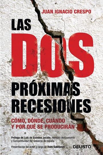 DOS PRÓXIMAS RECESIONES, LAS | 9788423409518 | CRESPO, JUAN IGNACIO | Librería Castillón - Comprar libros online Aragón, Barbastro