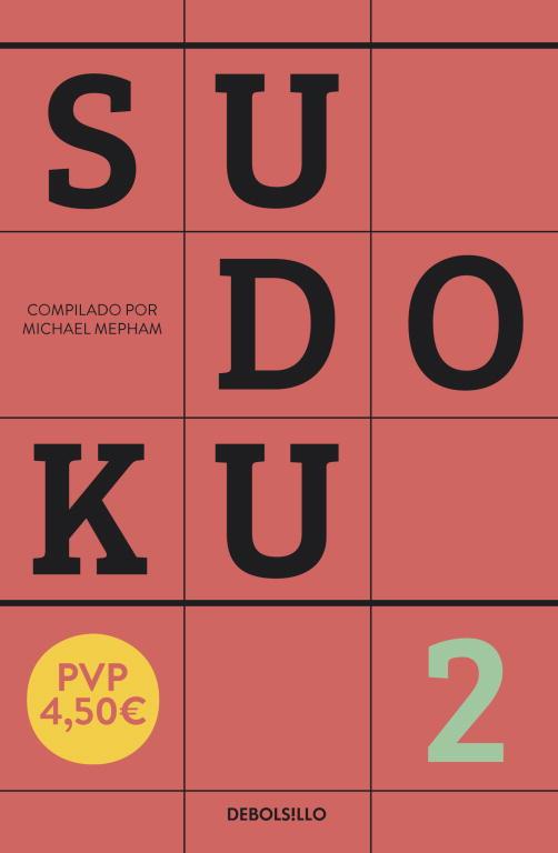 SUDOKU 2 (DEBOLSILLO) | 9788497939522 | Michael Mepham | Librería Castillón - Comprar libros online Aragón, Barbastro