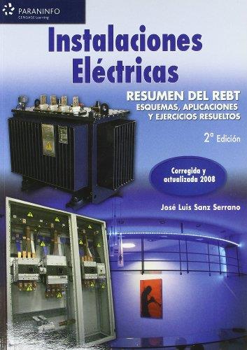 INSTALACIONES ELECTRICAS : RESUMEN RBT 2ED.08 | 9788428331814 | SANZ SERRANO, JOSE LUIS | Librería Castillón - Comprar libros online Aragón, Barbastro