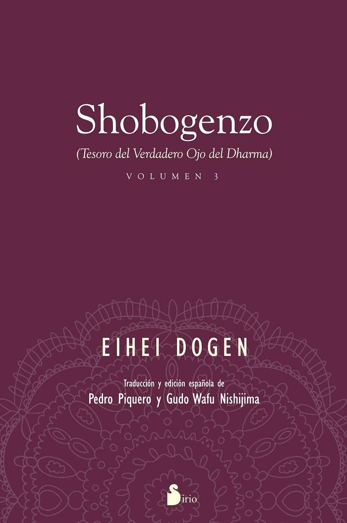 Shobogenzo, volumen III | 9788416233762 | Dôgen, Eihei | Librería Castillón - Comprar libros online Aragón, Barbastro