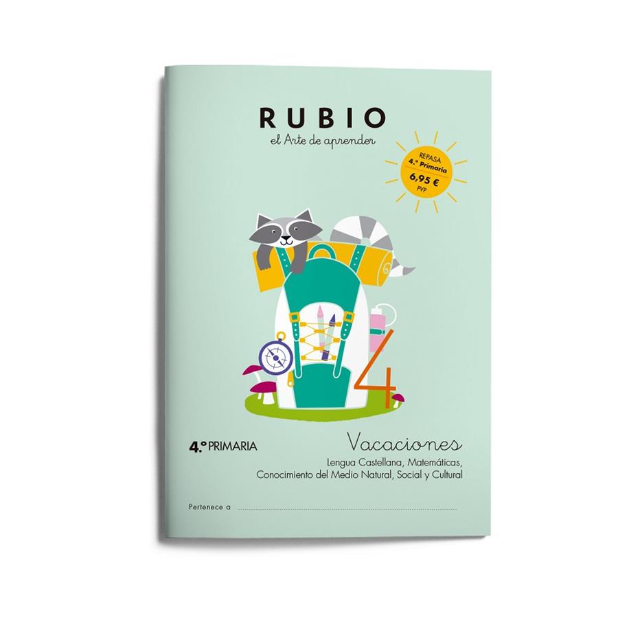 Vacaciones RUBIO (4.º de Primaria) 2.ª ed. | 9788418964695 | VV.AA. | Librería Castillón - Comprar libros online Aragón, Barbastro