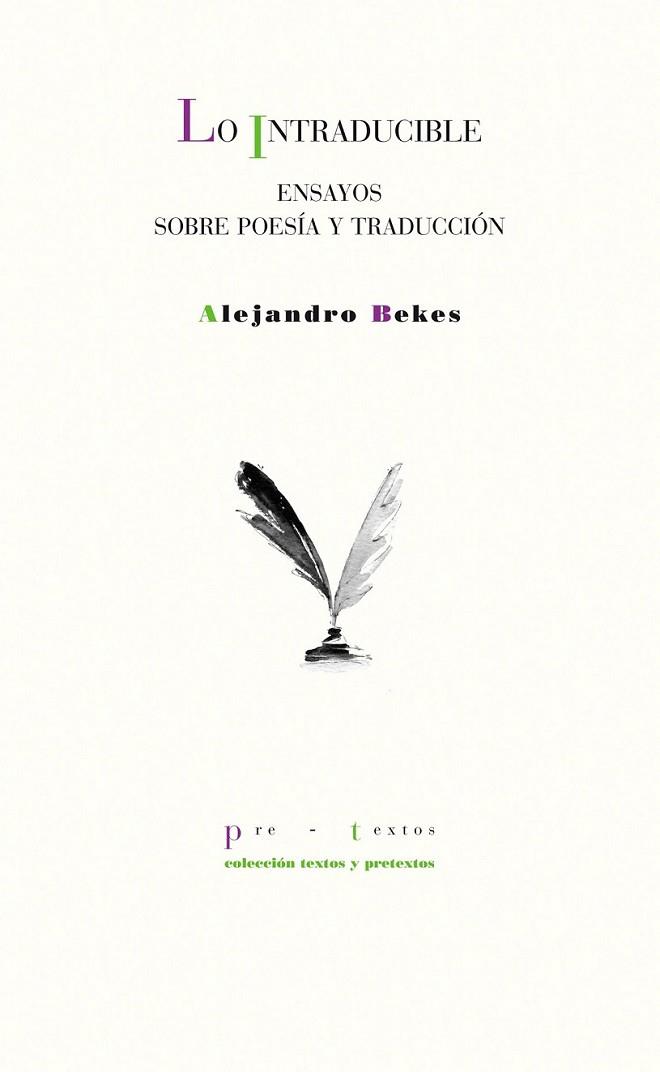 INTRADUCIBLE, LO | 9788492913596 | BEKES, ALEJANDRO | Librería Castillón - Comprar libros online Aragón, Barbastro