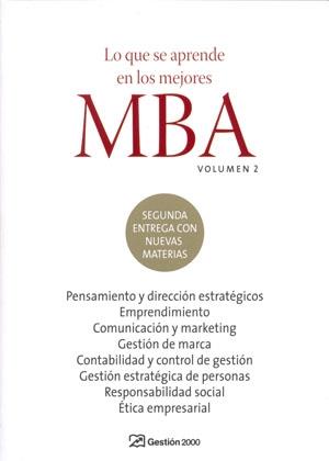 LO QUE SE APRENDE MEJORES MBA 2 | 9788498750027 | Librería Castillón - Comprar libros online Aragón, Barbastro