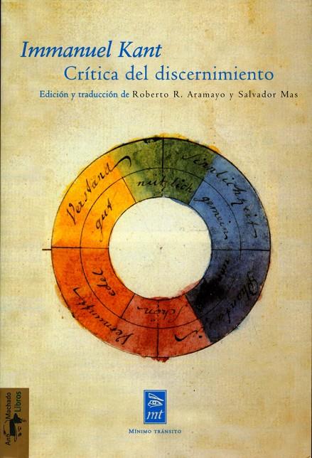 CRITICA DEL DISCERNIMIENTO   TC-12 | 9788477747666 | KANT, IMMANUEL | Librería Castillón - Comprar libros online Aragón, Barbastro