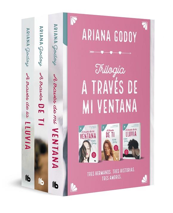 Pack trilogía Hermanos Hidalgo (Contiene: A través de mi ventana | A través de t | 9788413147987 | Godoy, Ariana | Librería Castillón - Comprar libros online Aragón, Barbastro