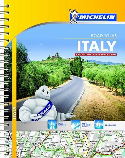 Italy (Road Atlas) | 9782067192454 | MICHELIN | Librería Castillón - Comprar libros online Aragón, Barbastro