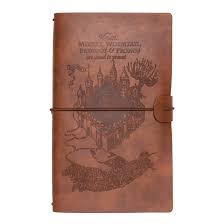 CUADERNO DE VIAJE TAPA CUERO HARRY POTTER | 8435497253561 | Librería Castillón - Comprar libros online Aragón, Barbastro