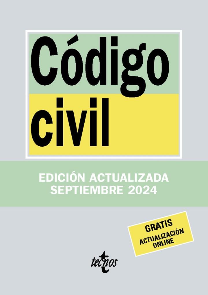 Código Civil | 9788430990863 | Editorial Tecnos | Librería Castillón - Comprar libros online Aragón, Barbastro