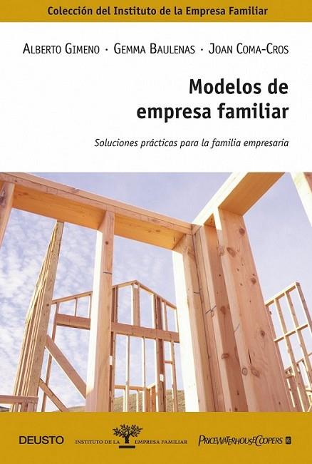 MODELOS DE EMPRESA FAMILIAR | 9788423426904 | ALBERTO GIMENA, GENMA | Librería Castillón - Comprar libros online Aragón, Barbastro