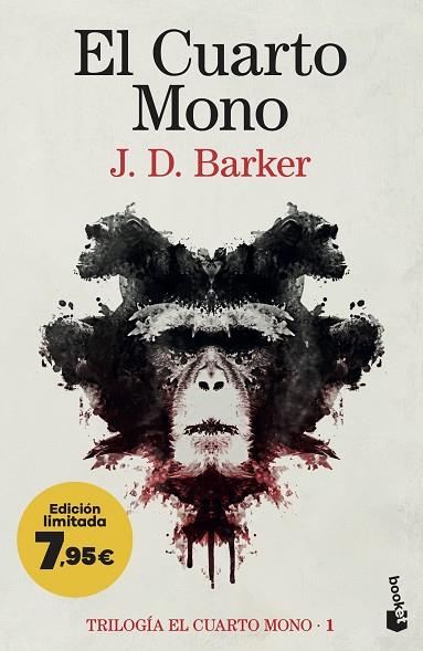 El Cuarto Mono (Trilogía El Cuarto Mono 1) | 9788423365357 | Barker, J.D. | Librería Castillón - Comprar libros online Aragón, Barbastro