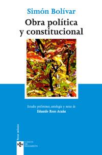 OBRA POLITICA Y CONSTITUCIONAL | 9788430945177 | BOLIVAR, SIMON | Librería Castillón - Comprar libros online Aragón, Barbastro