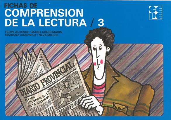 FICHAS DE COMPRENSION DE LA LECTURA 3 | 9788486235734 | CONDEMARIN, MABEL | Librería Castillón - Comprar libros online Aragón, Barbastro