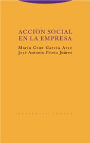 ACCION SOCIAL EN LA EMPRESA | 9788481646955 | GARCIA ARCE, MARIA CRUZ | Librería Castillón - Comprar libros online Aragón, Barbastro