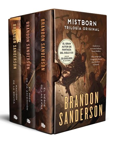 Estuche Trilogía Original Mistborn (Trilogía Original Mistborn) | 9788413145501 | Sanderson, Brandon | Librería Castillón - Comprar libros online Aragón, Barbastro