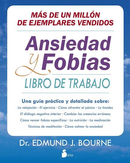 ANSIEDAD Y FOBIAS | 9788416579181 | BOURNE,EDMUND J | Librería Castillón - Comprar libros online Aragón, Barbastro