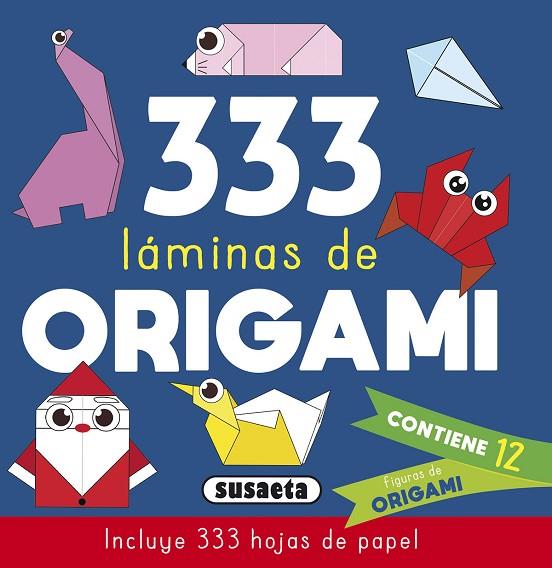 333 Láminas de origami azul | 9788411960083 | Ediciones, Susaeta | Librería Castillón - Comprar libros online Aragón, Barbastro