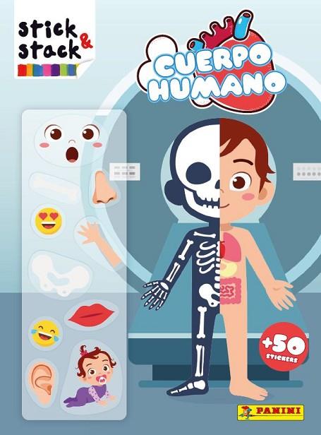 STICK & STACK - CUERPO HUMANO | 9788427873827 | Librería Castillón - Comprar libros online Aragón, Barbastro