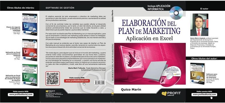 ELABORACIÓN DEL PLAN DE MARKETING | 9788415330547 | MARÍN ANGLADA, QUICO | Librería Castillón - Comprar libros online Aragón, Barbastro