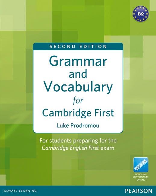 Grammar and Vocabulary for FCE 2nd Edition without key plus access to Longman Di | 9781447903055 | Prodromou, Luke | Librería Castillón - Comprar libros online Aragón, Barbastro