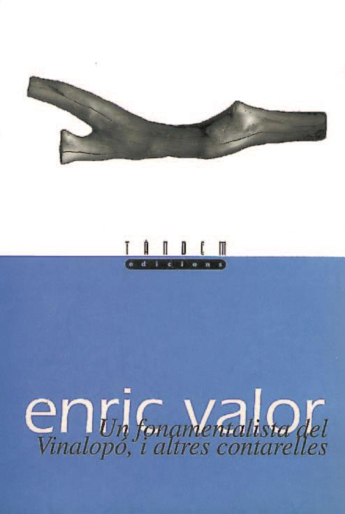 UN FONAMENTALISTA DEL VINALOPO I ALTRES CONTARELLE | 9788481311174 | VALOR, ENRIC | Librería Castillón - Comprar libros online Aragón, Barbastro