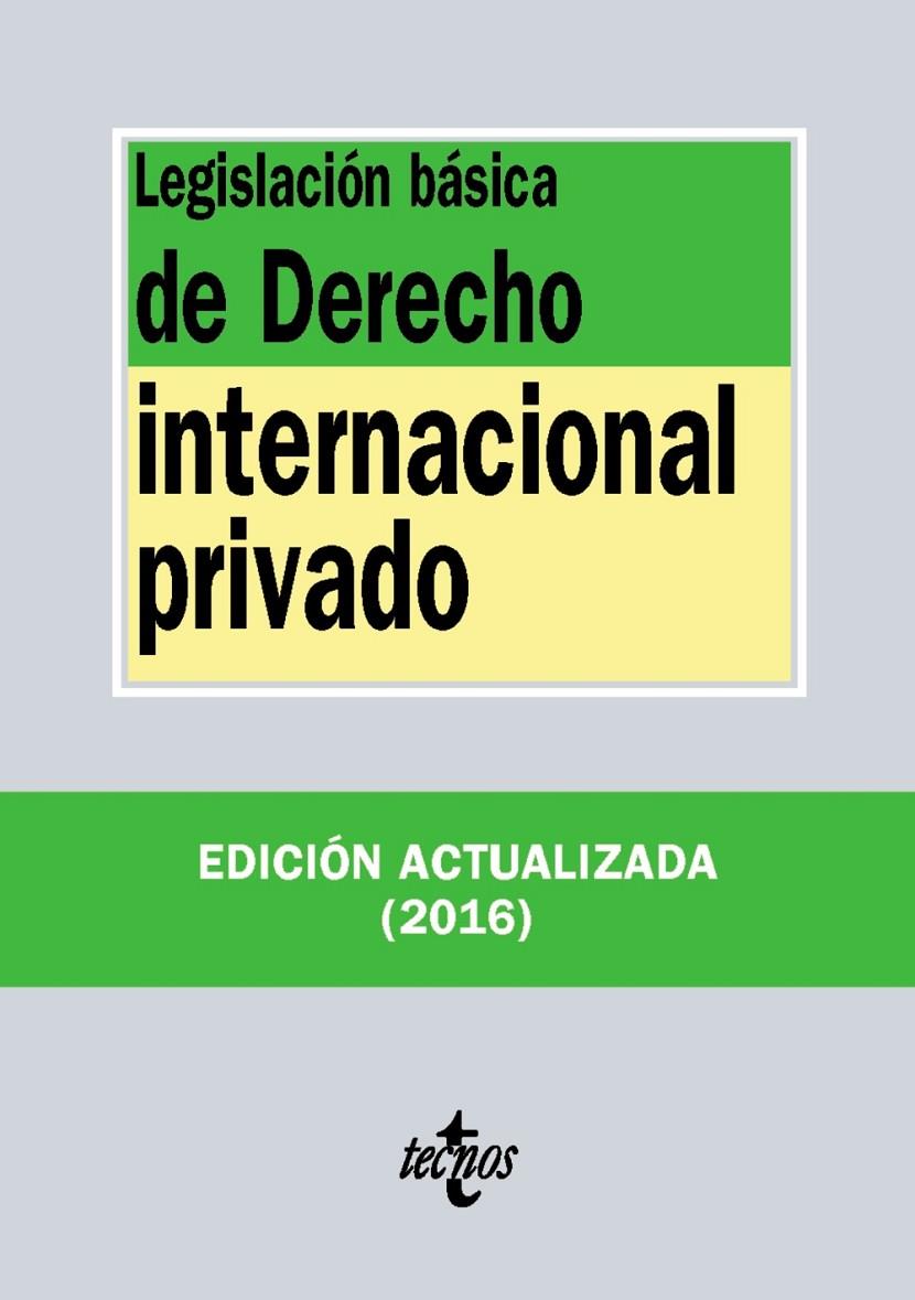 Legislación básica de Derecho Internacional privado | 9788430969197 | Editorial Tecnos | Librería Castillón - Comprar libros online Aragón, Barbastro