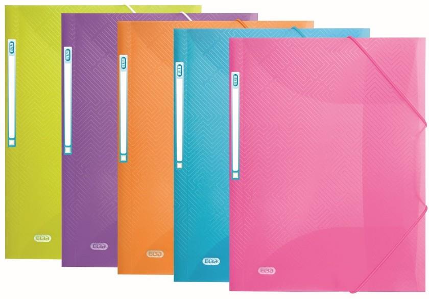 CARPETA GOMAS ELBA URBAN A3 PP TRANSPARENTE COLORES SURTIDOS | 3045050376047 | Librería Castillón - Comprar libros online Aragón, Barbastro