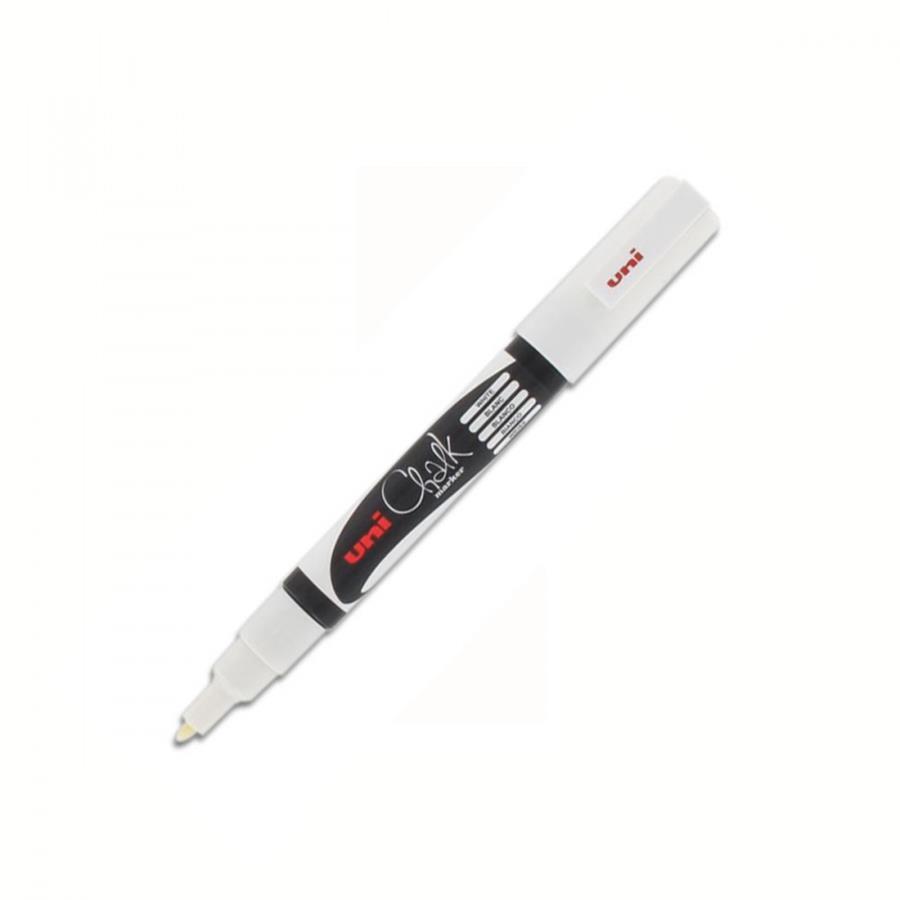 Rotulador Blanco Uni Chalk Marker PWE-3MS –