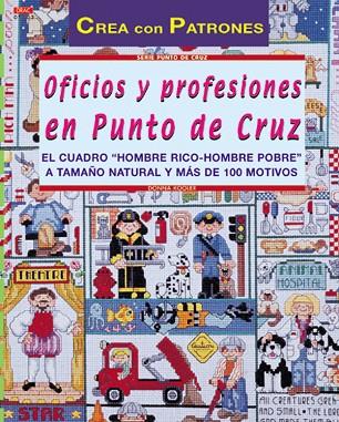 Serie Punto de Cruz nº 3. OFICIOS Y PROFESIONES EN PUNTO DE CRUZ | 9788495873767 | Kooler, Donna | Librería Castillón - Comprar libros online Aragón, Barbastro