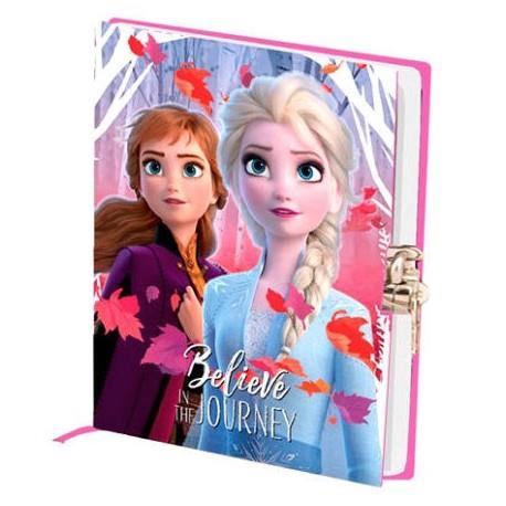 FROZEN DIARIO CON LLAVE BELIEVE | 8435376373748 | Librería Castillón - Comprar libros online Aragón, Barbastro