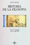 Historia de la filosofía | 9788430916467 | Bréhier, Emile | Librería Castillón - Comprar libros online Aragón, Barbastro