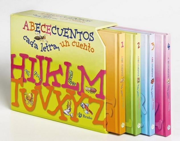 ESTUCHE ABECECUENTOS CADA LETRA, UN CUENTO | 9788421686140 | DOUMERC VÁZQUEZ, BEATRIZ; BARNES, GABRIEL | Librería Castillón - Comprar libros online Aragón, Barbastro