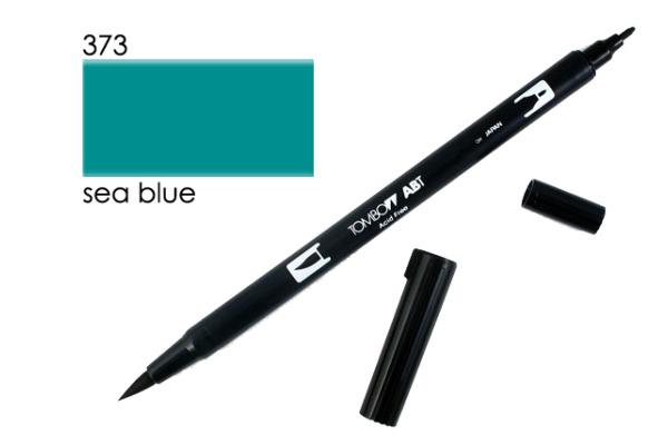 ROTULADOR TOMBOW DUAL BRUSH COLOR SEA BLUE 373 | 4901991901542 | Librería Castillón - Comprar libros online Aragón, Barbastro