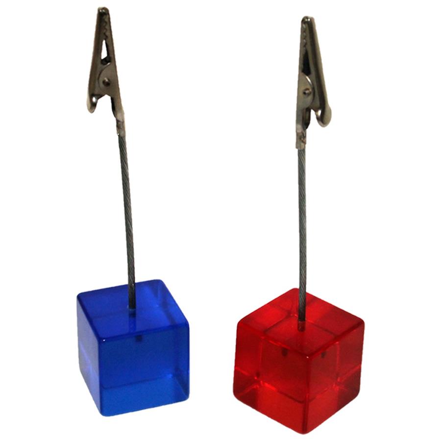 PINZA PORTANOTAS BASE CUBO + SIRGA (COLORES SURTIDOS) | 8430173230850 | Librería Castillón - Comprar libros online Aragón, Barbastro