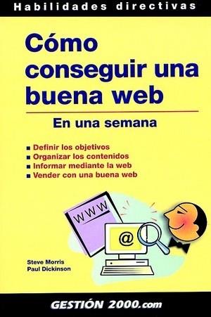 COMO CONSEGUIR UNA BUENA WEB EN UNA SEMANA | 9788480886611 | MORRIS, STEVE | Librería Castillón - Comprar libros online Aragón, Barbastro